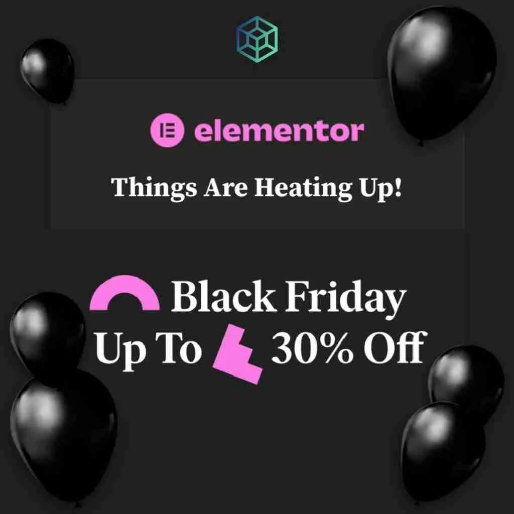 Black Friday elementor